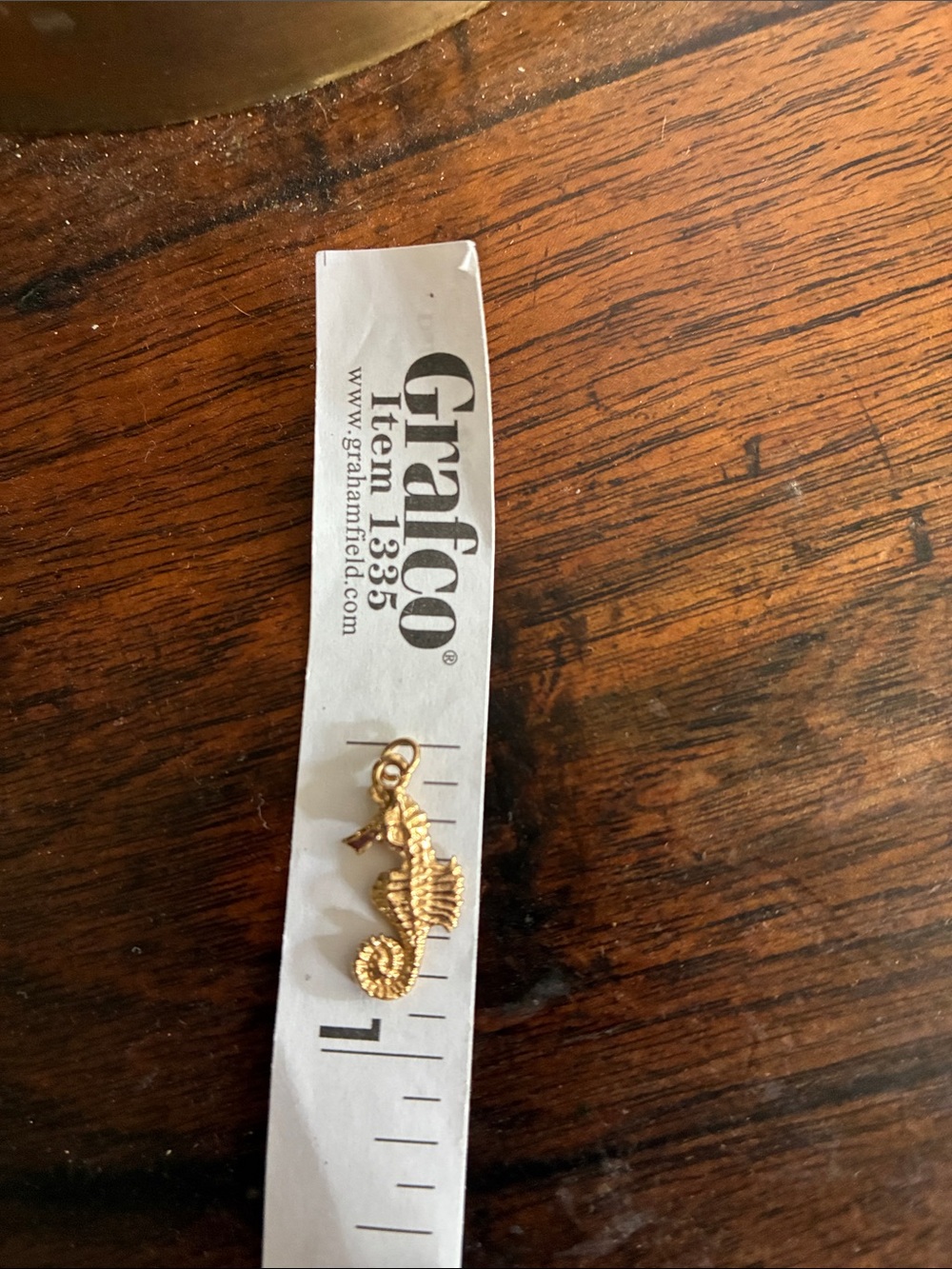 Kabana 14k Gold Seahorse Pendant Charm